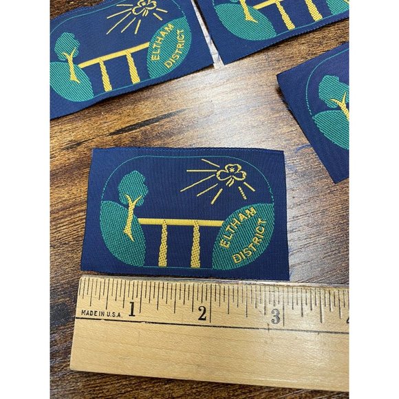 Girl Guides Australia ELTHAM DISTRICT Ribbon Patch LOT 4 - Picture 3 of 5